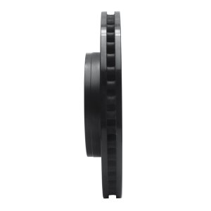 Buick Rainier Brake Rotor (1) - Front Right - R1 Concepts - Drilled & Slotted - Black - `06-`09